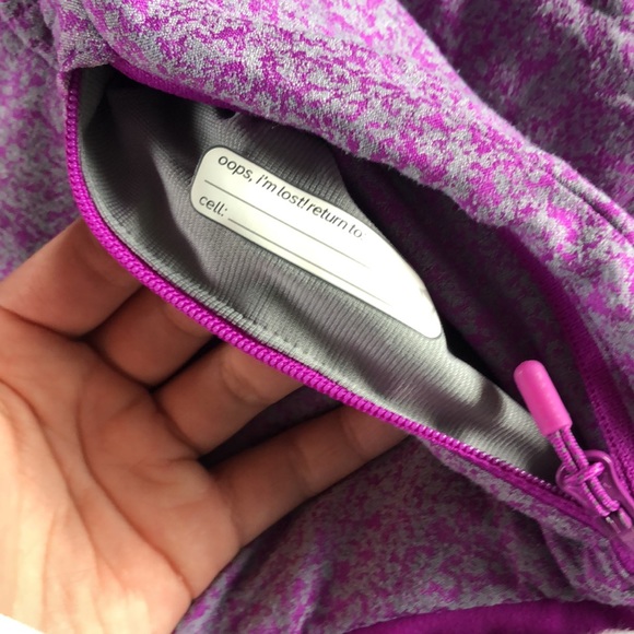 Ivivva grey/purple reversible zip up - Picture 3 of 5